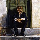 Famous Waiting Paintings - Waiting for the romance to come